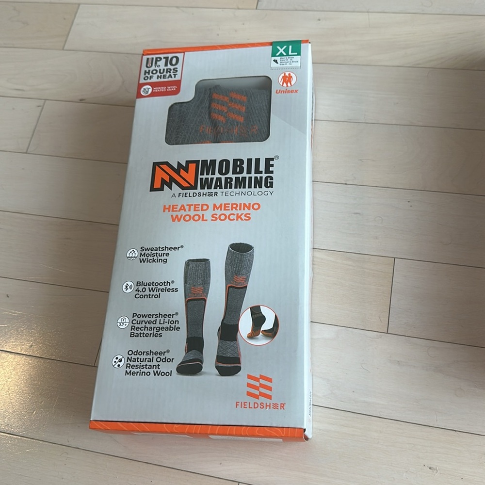 Heated Merino Wool Socks